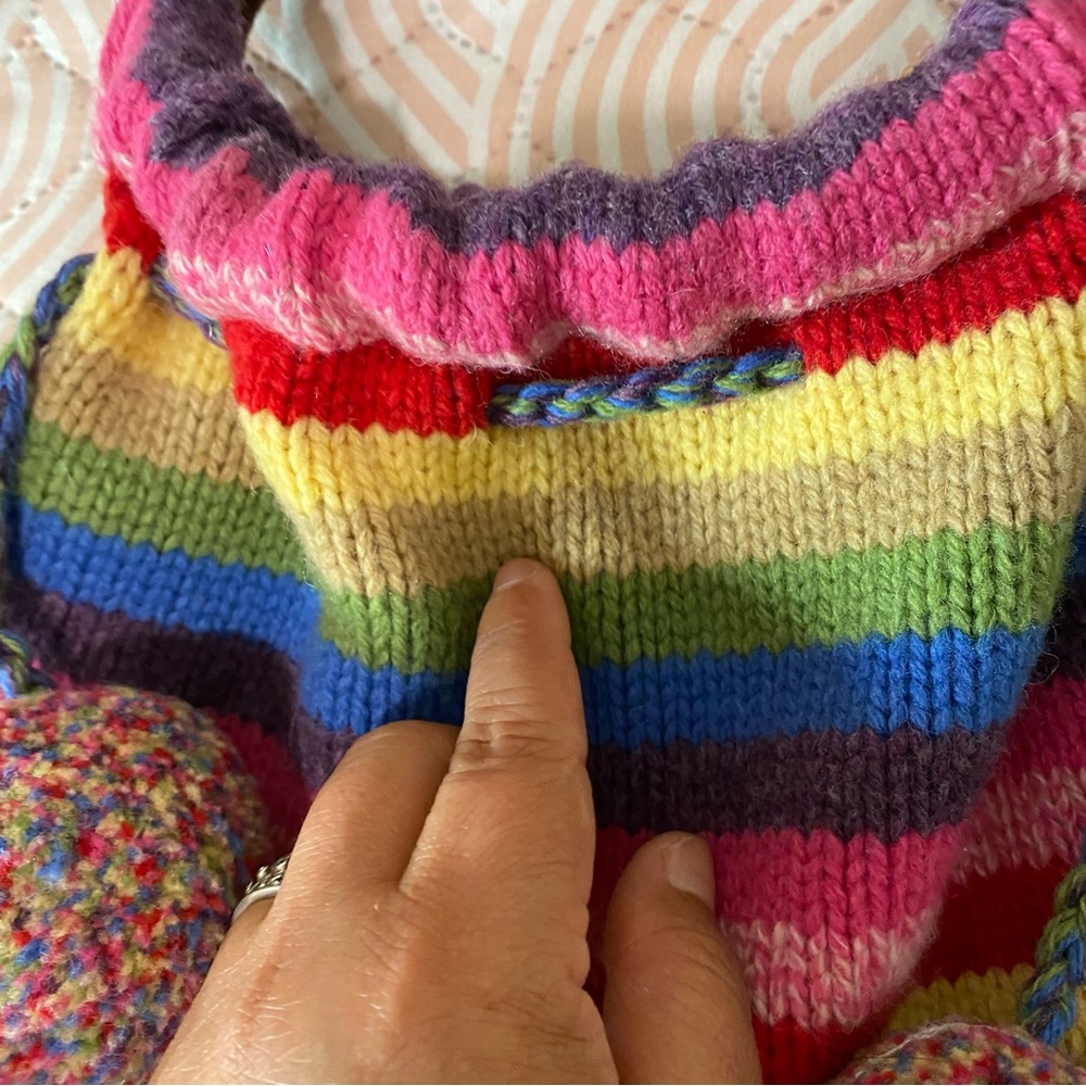 GAP rainbow knitted bag - Picture 9 of 9